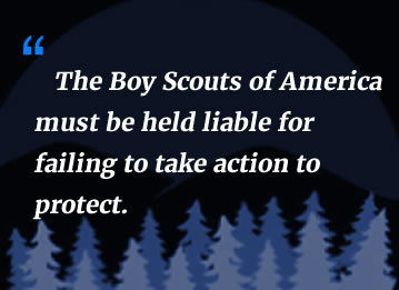 Boy Scouts Must be Held Liable